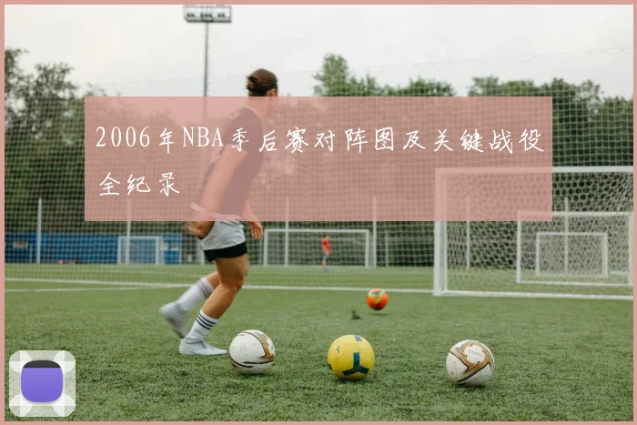 2006年NBA季后赛对阵图及关键战役全纪录